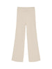 Vero Moda pantaloni in maglia a costine donna panna