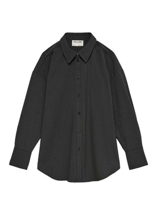 Vero Moda camicia gessata donna manica lunga grigio 10352053 MAGNET WHITE PINSTRIPE VERO MODA