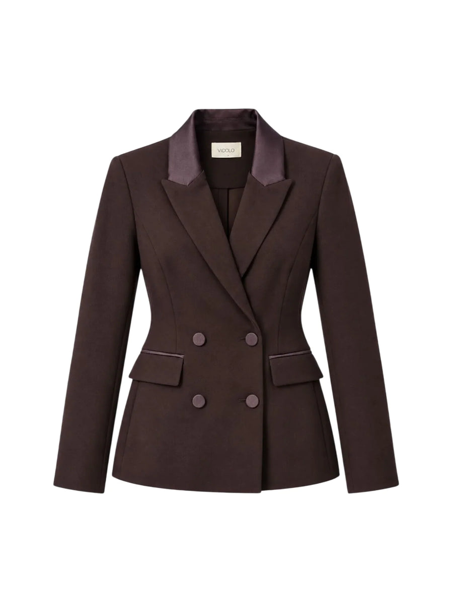 blazer doppiopetto TAC0405 FONDENTE VICOLO 