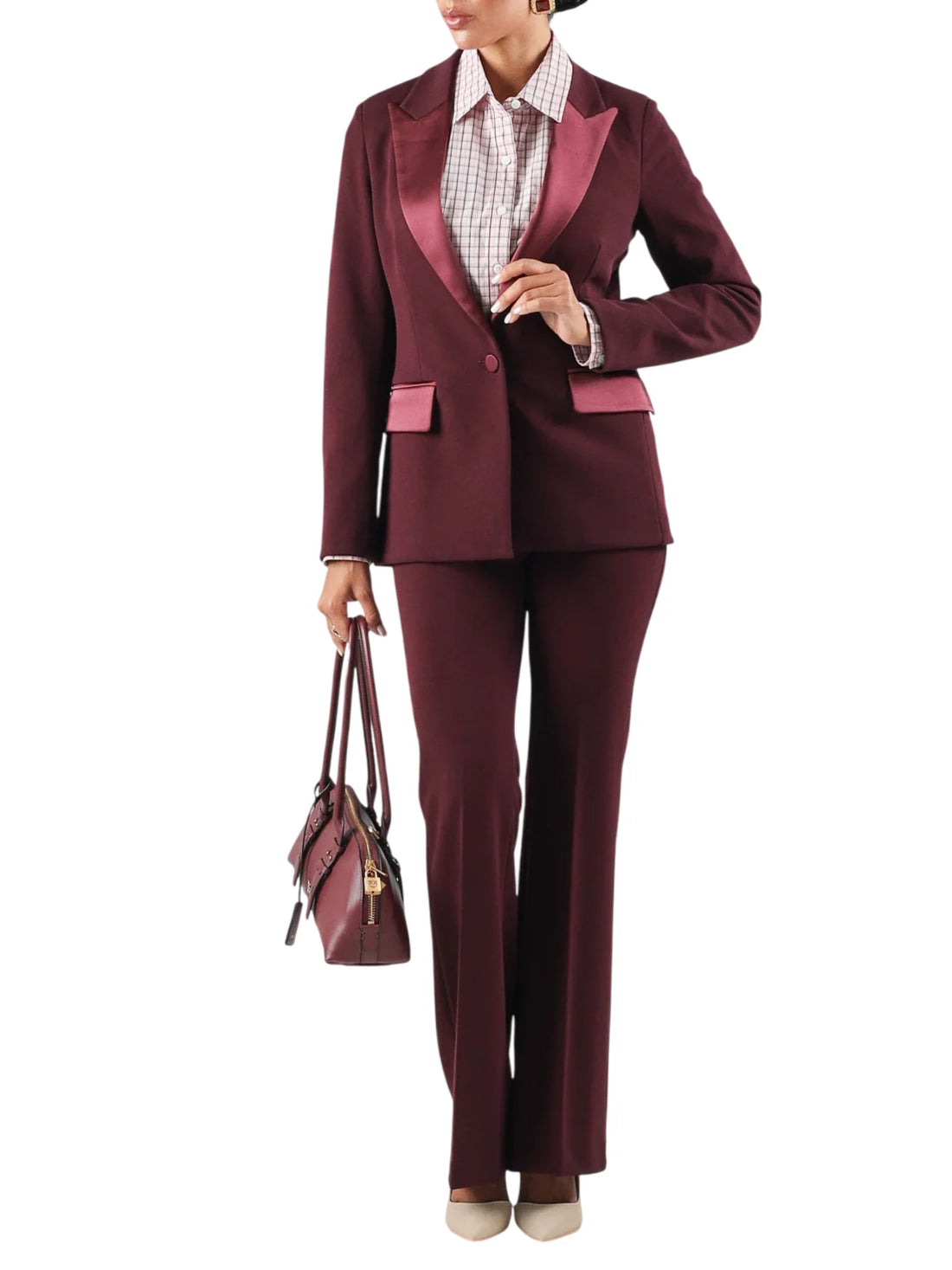 flare dettagli satin
