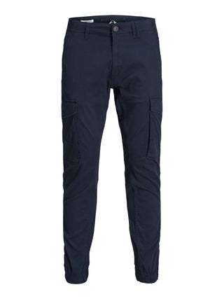 JACK&JONES Pantaloni Paul Flake AKM 542 cargo Blu Navy