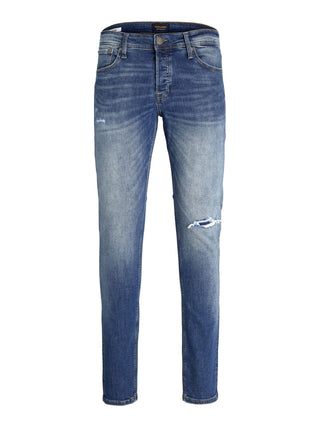 JACK&JONES Jeans Glenn Slim fit Lavaggio Blu medio