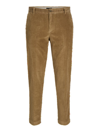 Jack&Jones pantaloni in velluto a coste stace marroni