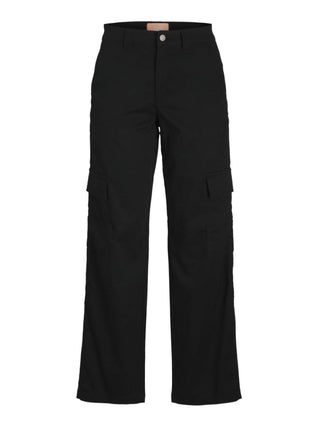 Jjxx pantaloni cargo in cotone stretch nero