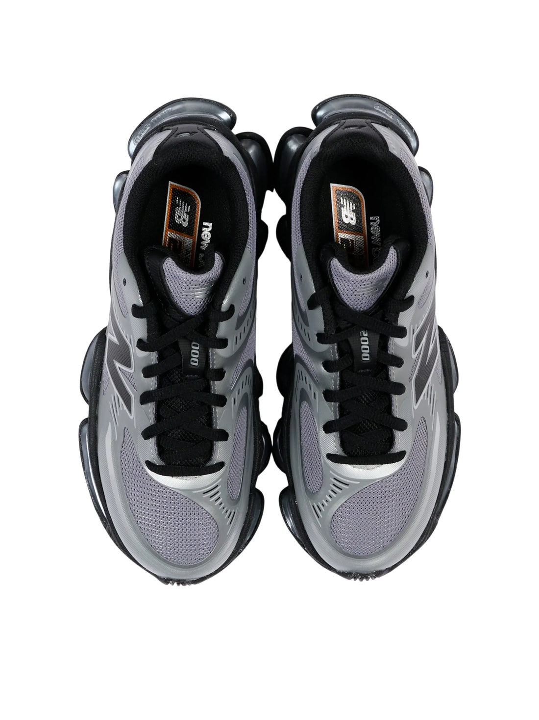New Balance sneakers unisex bambino 2000 lace grigio nero