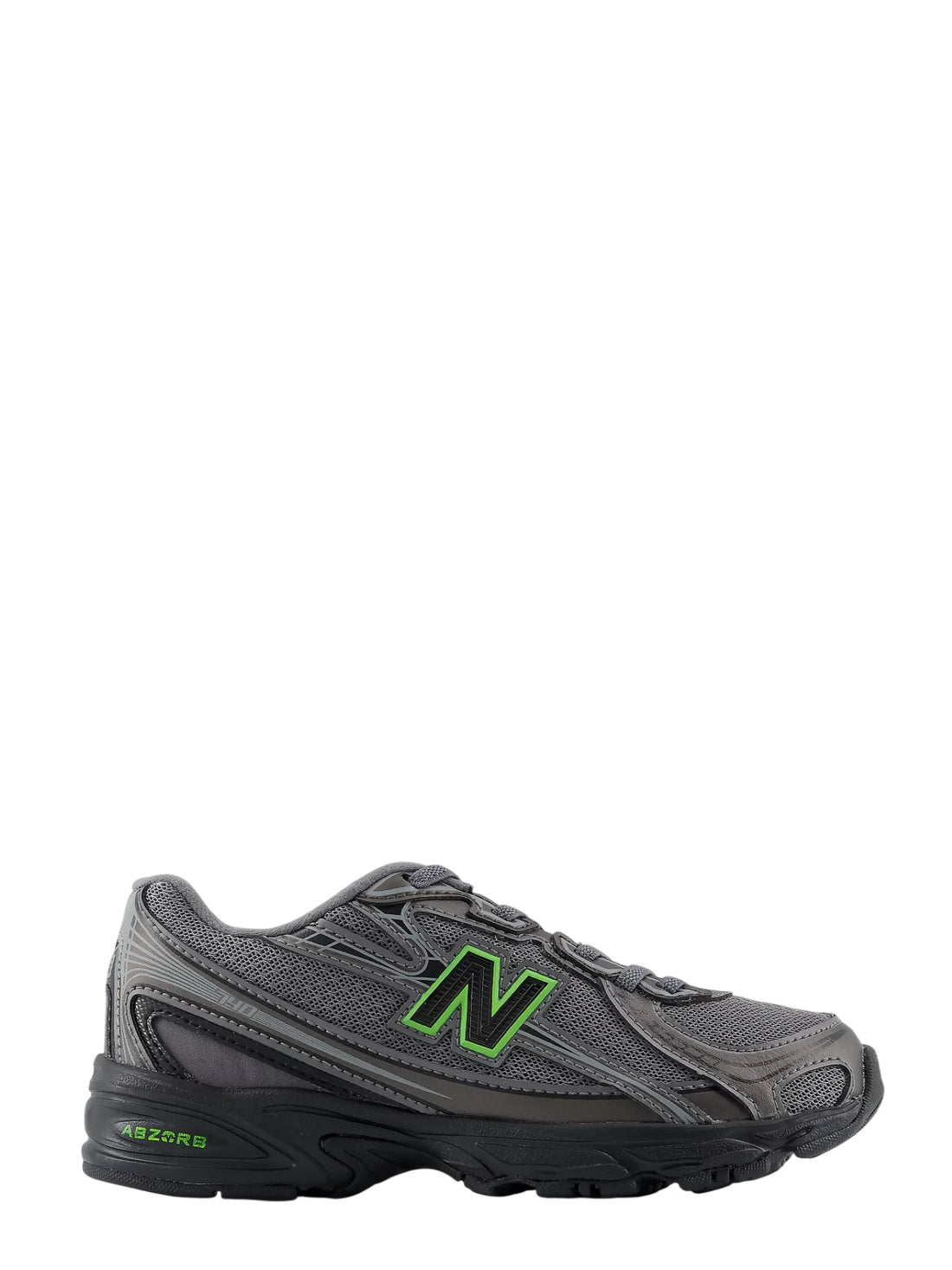 New Balance sneakers 740 unisex bambino nero verde