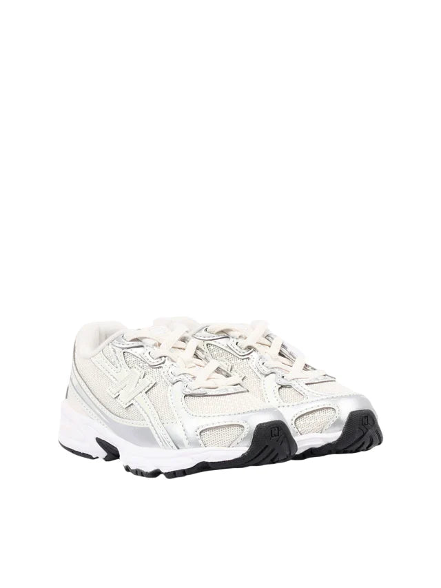 New Balance sneakers unisex bambino 740  in mesh ed ecopelle beige