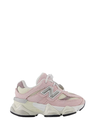 New Balance sneakers 9060 bambina in mesh e suede rosa beige IV9060 BE NEW BALANCE 