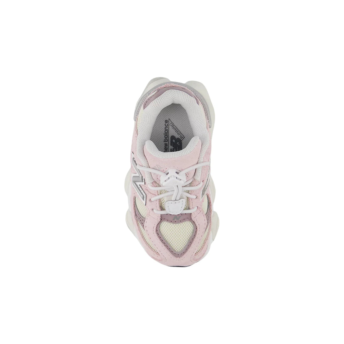 New Balance sneakers 9060 bambina in mesh e suede rosa beige