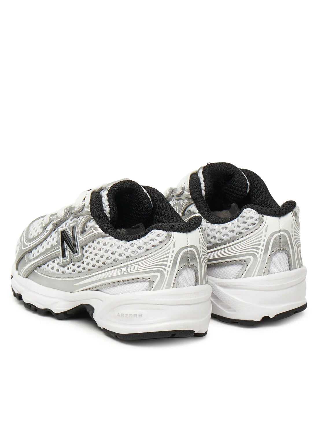 New Balance sneakers 740 unisex bambino grigio nero