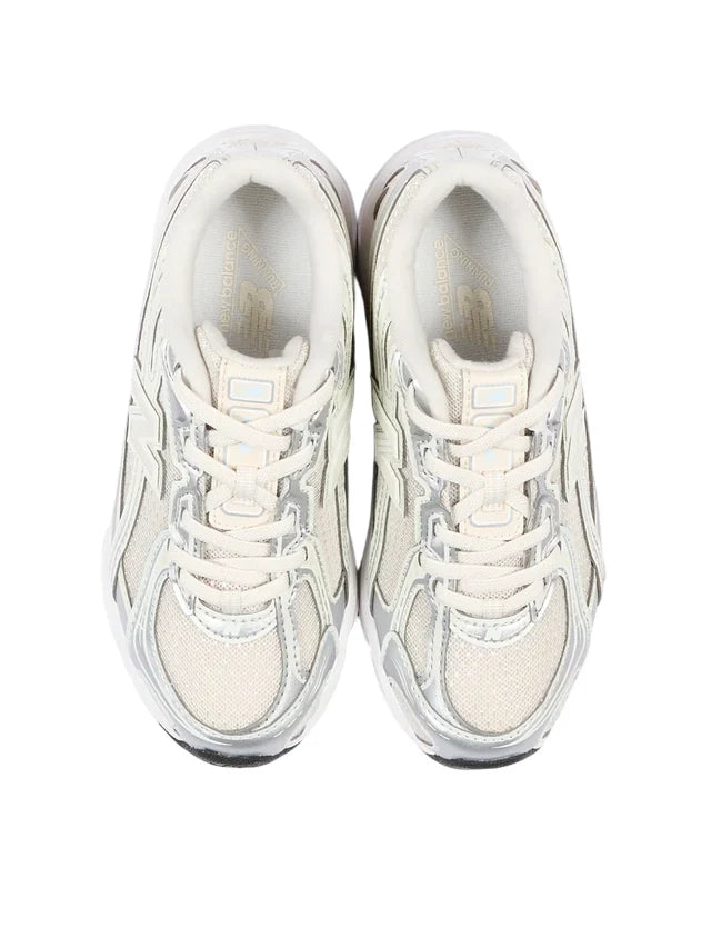 New Balance sneakers unisex bambino 740 in mesh ed ecopelle beige