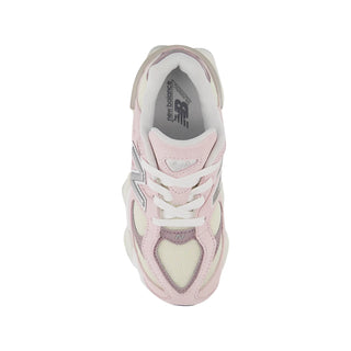 New Balance sneakers 9060 bambina in mesh e suede rosa beige PC9060 BE NEW BALANCE 