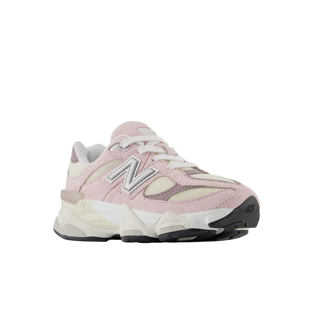 New Balance sneakers 9060 bambina in mesh e suede rosa beige