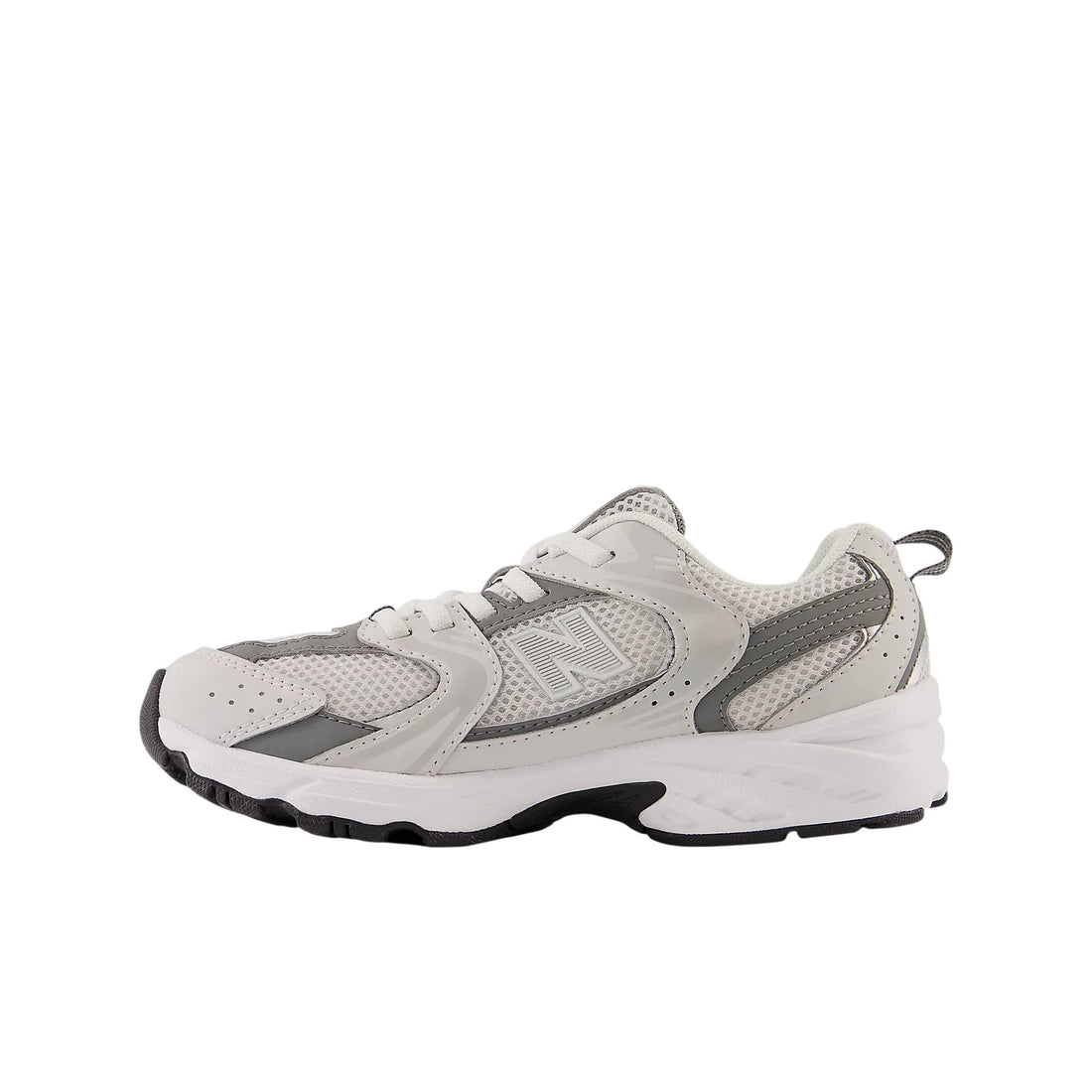 New Balance sneakers 530 bambino unisex in mesh ed ecopelle grigio