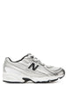 New Balance sneakers unisex bambino 740 in mesh ed ecopelle bianco argento