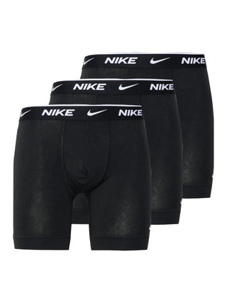 Nike Underwear set 3 boxer con fascia logata nero