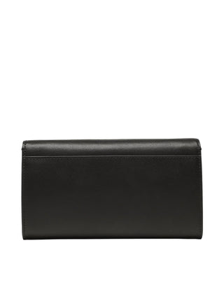 Pinko pochette Love One Wallet in pelle nero oro 100062-A0F1 Z99Q PINKO 