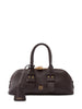 Pinko borsa Bowling Bag in pelle nero oro