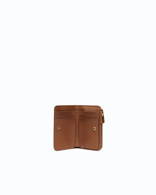 Pinko portafogli mini Wallet in pelle cuoio oro 106206-A0F1 M37Q PINKO 