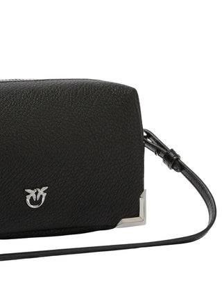 Pinko borsa Bauletto Trittico in pelle martellata nero 106967-A3CX Z99N PINKO 