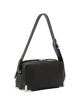 Pinko borsa Bauletto Trittico in pelle martellata nero 106967-A3CX Z99N PINKO 