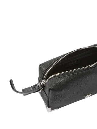 Pinko borsa Bauletto Trittico in pelle martellata nero 106967-A3CX Z99N PINKO