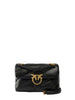 Pinko borsa Love Bag Puff Classic New Buckle nero oro