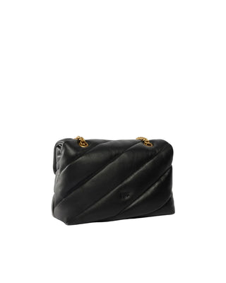 Pinko borsa Love Bag Puff Classic New Buckle nero oro 107057-A0F2 Z99Q PINKO 