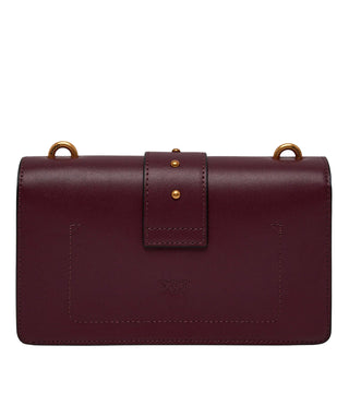 Pinko borsa Love Bag One Mini New Buckle bordeaux oro 107071-A0F1 WW5Q PINKO 