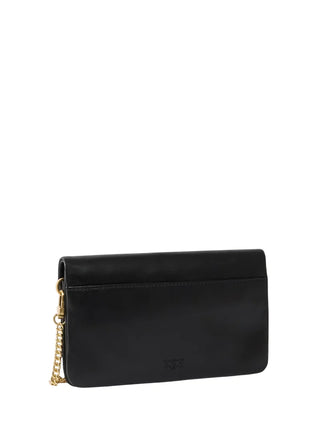 Pinko borsa Click Soft Horizontal Mini con borchie gioiello nero 107087-A0F2 Z99G PINKO 