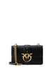 Pinko borsa Love Bag One Mini in pelle nero oro