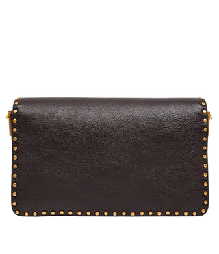 Pinko borsa a tracolla Love Bag One Slouchy con borchie moro oro 107665-A2JG M12Q PINKO 