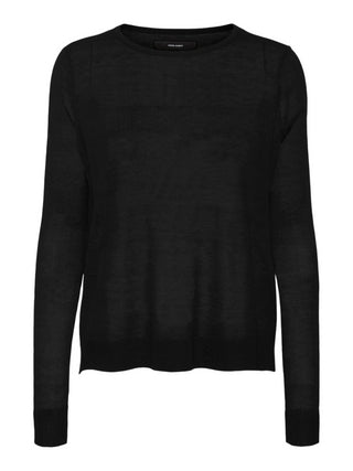 Vero moda maglia corta nero