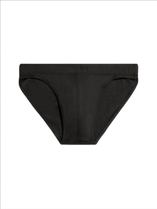 Calvin Klein beachwear slip mare da uomo con logo nero