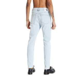 CALVIN KLEIN JEANS Jeans Dad con gamba rilassata Lavaggio blu chiaro