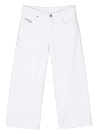 DIESEL Jeans 2000 in cotone stretch Bianco