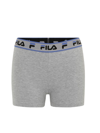 Fila shorts Havre con banda logata grigio