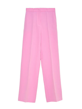 HINNOMINATE Pantalone morbido a vita alta Rosa