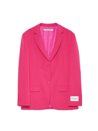 Hinnominate blazer over con chiusura monopetto fucsia