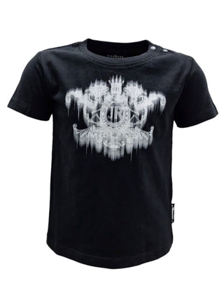 JOHN RICHMOND T-shirt a manica corta con bottoni Nero