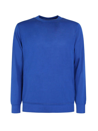 LIU JO Maglione girocollo in cotone Blu royal