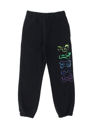 PYREX Pantaloni joggers con stampa logo Nero