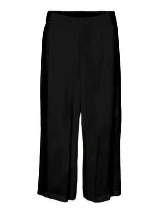 Vero Moda pantaloni pinocchietto a vita alta nero