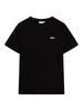 boss-t-shirt-manica-corta-con-mini-logo-nero