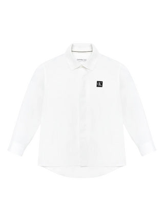 Calvin Klein camicia a manica lunga Ceremony bianco