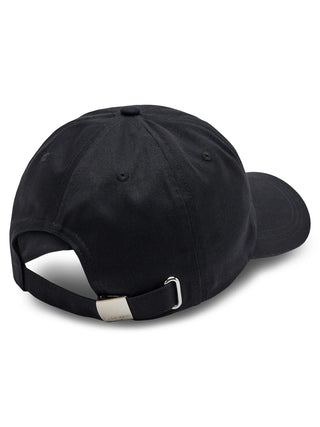 Calvin Klein cappello con visiera patch logo nero