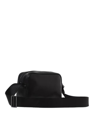 Calvin Klein borsa a tracolla in ecopelle con tasca nero