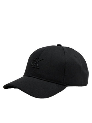 Calvin Klein Jeans cappello con visiera e logo monogram nero