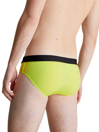 Calvin Klein slip mare in nylon color lime