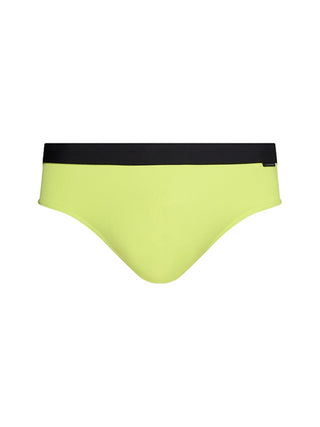 Calvin Klein slip mare in nylon color lime